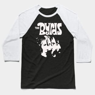 The Byrds // Retro Fan Art Style Baseball T-Shirt